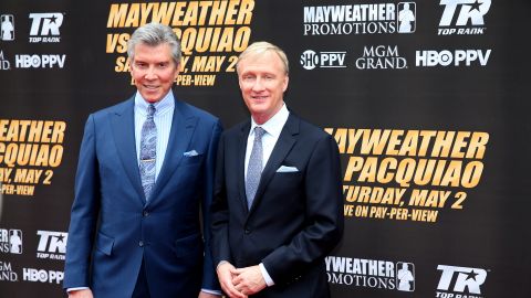 Michael Buffer y Jimmy Lennon Jr. los dos presentadores de boxeo más exitosos que hay.