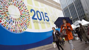 La reunión de primavera del FMI y el Banco Mundial, que comenzó ayer y se prolongará hasta el domingo, congregará en Washington a los ministros de Finanzas y gobernadores de bancos centrales de los 188 países.