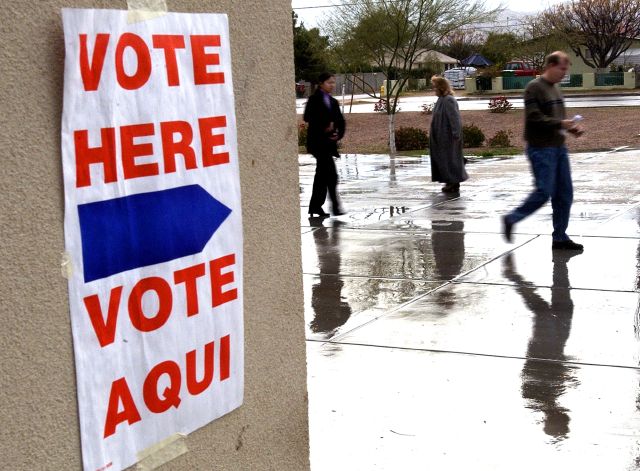 El uso del español es frecuente en las campañas electorales.