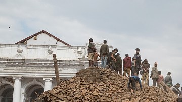 Terremoto en Nepal.