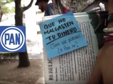 Captura del spot publicitario del PAN.