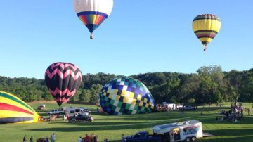Se podrán subir pasajeros a los globos aerostáticos durante el festival de Galena, Illinois.