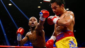 Manny no pudo desarrollar su mejor boxeo debido a una lesión en el hombro.