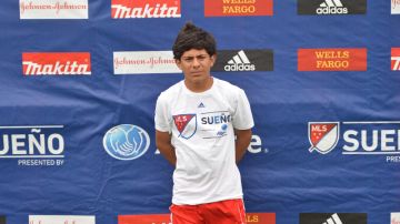 Baltazar Durán de 15 años de edad fue seleccionado en el Sueño MLS 2015 edición Chicago Fire.