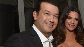 De izq. a der., Mario Andrés Moreno, Bárbara Bermudo, Pamela Silva Conde y César Conde en un evento el año pasado.