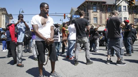 Protests flolowing the not guilty verdict for Cleveland Police Officer Michael Brelo