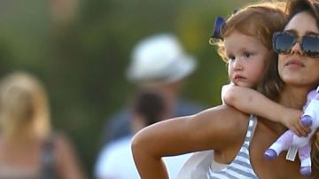 La actriz es madre de dos pequeñas, Honor de (6) y Haven de (3).