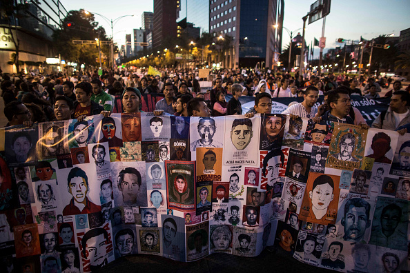 La demanda de justicia justicia en el caso de Ayotzinapa no cesa.