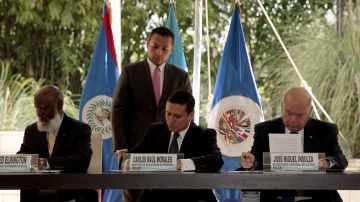 GUATEMALA Y BELICE FLEXIBILIZAN ACUERDO PARA SOLUCIONAR LITIGIO TERRITORIAL