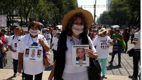 Madres piden por sus hijos desaparecidos