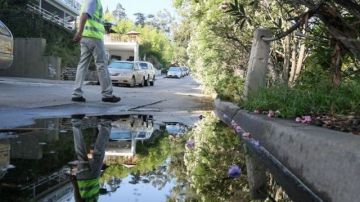 En Los Ángeles, los "Policías del agua" monitorean por despilfarros en las calles.