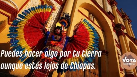 Promocional del voto chiapaneco.