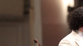 Gustavo Dudamel en una imagen de archivo tomada en el escenario del Hollywood Bowl.