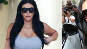 Los fotógrafos estuvieron muy cerca de la diva y apenas la dejaban caminar.