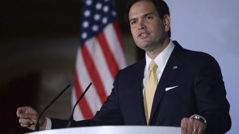 El senador republicano y aspirante a la Casa Blanca, Marco Rubio.