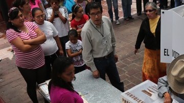 Mexicans Go To The Polls In Presidential Election