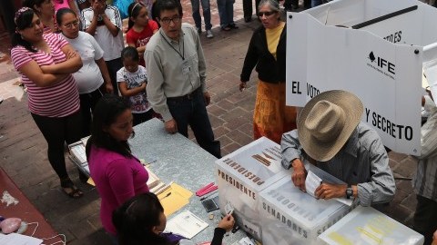 Mexicans Go To The Polls In Presidential Election