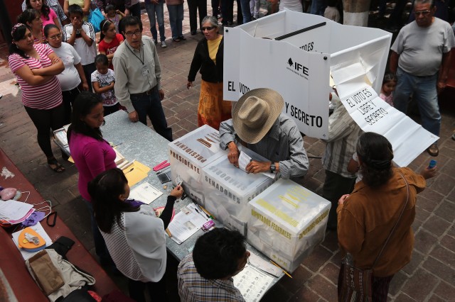 Mexicans Go To The Polls In Presidential Election