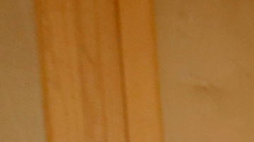 El inquilino Felipe Navarro señala las áreas de su apartamento que necesitan reparaciones.