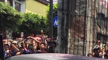 La Policía Vial realizó un operativo para evitar inconvenientes.