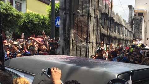 La Policía Vial realizó un operativo para evitar inconvenientes.