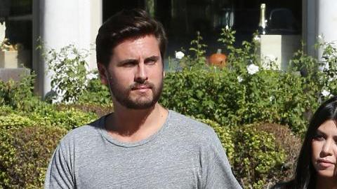 Kourtney Kardashian y Scott Disick