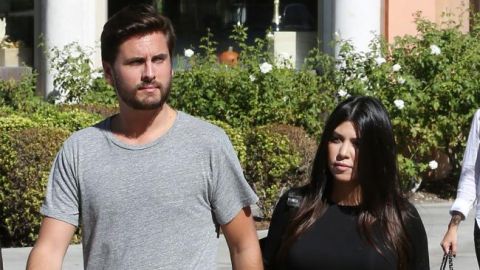 Kourtney Kardashian y Scott Disick