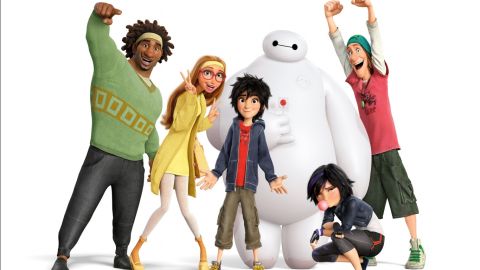 'Big Hero 6', de Disney, se proyecta al aire libre y gratis en varios lugares de la ciudad.