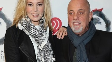Billy Joel y su ahora esposa Alexis Roderick.