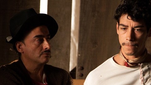 Óscar Jaenada en su papel protagónico en el filme 'Cantinflas''.