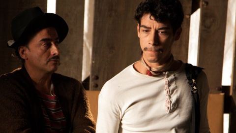 Óscar Jaenada en su papel protagónico en el filme 'Cantinflas''.