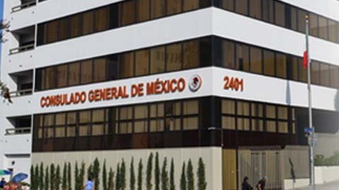 Consulado General de México en Los Ángeles.