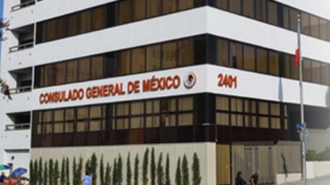 Consulado General de México en Los Ángeles.
