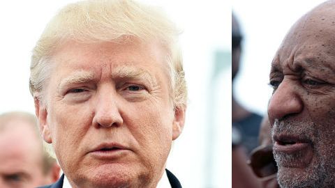 Donald Trump y Bill Cosby seguirán con sus estrellas en Hollywood, pese a ser protagonistas de grandes escándalos que podrían arruinar sus respectivas imágenes.