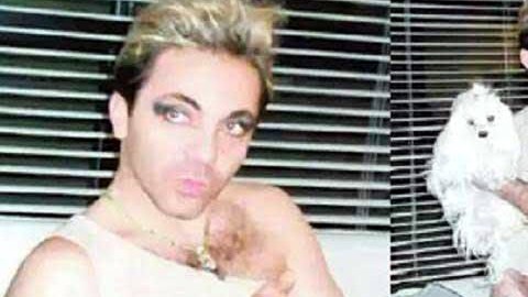 De esta guisa posó Cristian Castro causando una revolución en las redes sociales.
