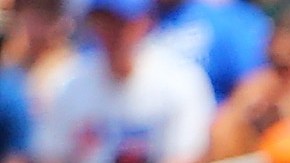 Kirk Nieuwenhuis llega quieto a home en la tercera entrada y rompe así la cadena de más de 45 innings de Zack Greinke sin permitir carrera.