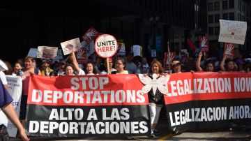 Inmigrantes lucharon por una reforma migratoria con marchas en todo EEUU.