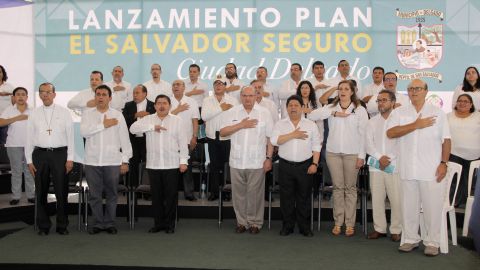 GOBIERNO SALVADOREÑO Y CONSEJO DE SEGURIDAD LANZAN PLAN CONTRA VIOLENCIA