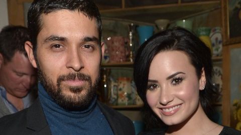 Demi Lovato y Wilmer Valderrama.