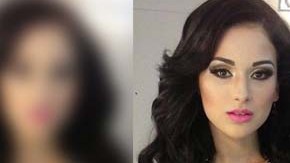 Alma obtuvo un premio por su elegancia en Nuestra Belleza Cajeme 2014.