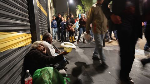 La pobreza gana terreno en México.