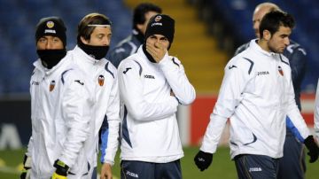 El frío inclemente de Londres es un enemigo de cuidado para los jugadores del Valencia, que hoy enfrentan al Chelsea.