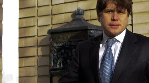 Exgobernador de Illinois Rod Blagojevich en su casa.