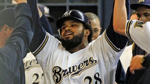 Todos las miradas se dirigen ahora hacia el bate de Prince Fielder.