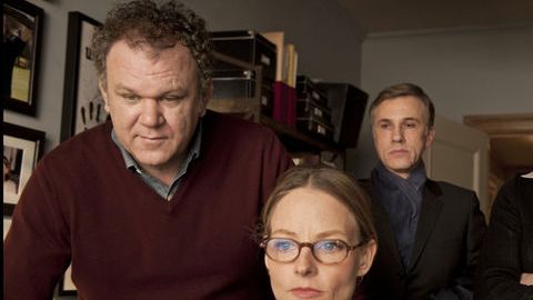 John C. Reilly, Jodie Foster, Christoph Waltz y Kate Winslet.