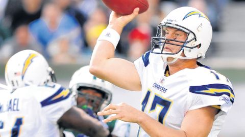El brazo de su quarterback, Philip Rivers, ha sido pieza clave de SD.