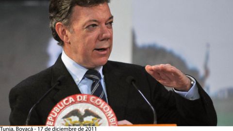Juan Manuel Santos, presidente de Colombia, llega hoy  a Quito, para revisar agenda bilateral con su homólogo, Rafael Correa.