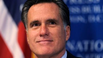 El precandidato a la Presidencia  de EEUU, Mitt Romney.