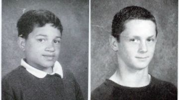 Larry King (izq.) y  Brandon McInerney en fotos escolares.