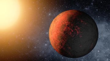 Uno de los dos planetas, el Kepler-20e, encontrados por la NASA y que orbitan una estrella distante.